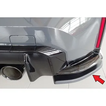 Nárazník Rieger spoiler pod zadní nárazník na pravé straně pro BMW Řada 3 G80 M3 CS G34MKS sedan r.v. 01/23-, plast ABS bez povrchové úpravy