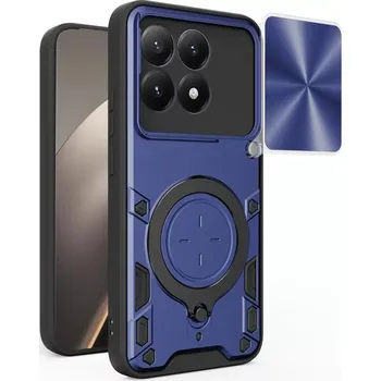 Pouzdro na mobilní telefon Kryt Xiaomi 15T Techsuit CamGuard Pro, modrý