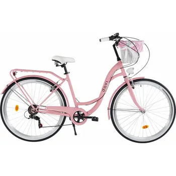 DAVI Dámské kolo Davi Emma 28", 7 rychlostí, 160-185 cm RŮŽOVÁ|ČERNÁ 2025