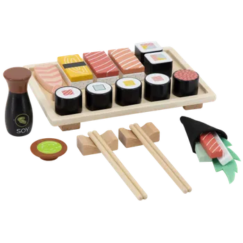 Dětská kuchyňka TRYCO Dřevěný Sushi Set