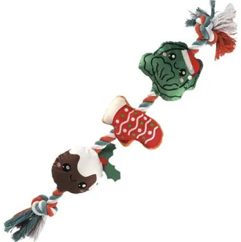 Hračka pro psa Hračka pro psy Dog Fantasy Winter Tale set ozdob pískací 45cm