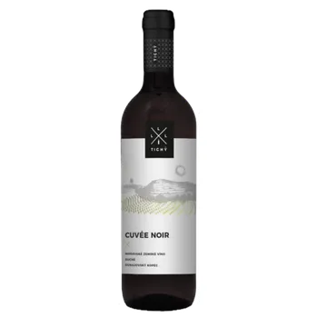 Víno Cuvée Noir 2022, pozdní sběr, Vinařství Tichý, suché