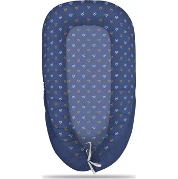 Hnízdečko pro miminko Sablio Hnízdečko pro miminko Srdíčka na modré
