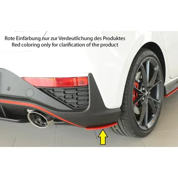 Nárazník Rieger spoiler pod zadní nárazník na pravé straně pro Hyundai i30 N PDE 5-dvéř. (hatchback) r.v. 05/21-, plast ABS bez povrchové úpravy