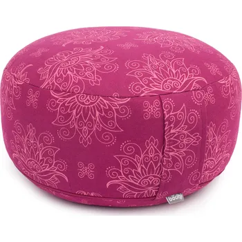Obývací pokoj BODHI Meditační polštář Bodhi Rondo Ethno RŮŽOVÁ|ČERVENÁ