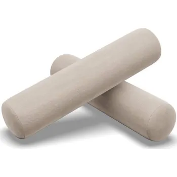 Polštář Sada dvou válcových polštářů Elegant béžová (2 ks)