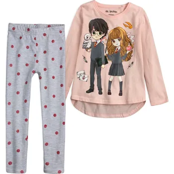 Dívčí pyžamo Dívčí pyžamo HARRY POTTER FRIENDS růžové Velikost: 116