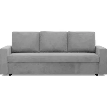 Sedací souprava Třímístná rozkládací sedačka NEO Poso světle šedá