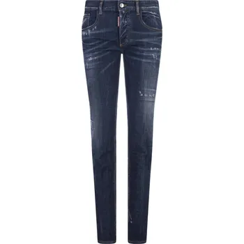 Pánské džíny Dsquared2 pánské džíny Dsquared2 modrá | bílá 3491248