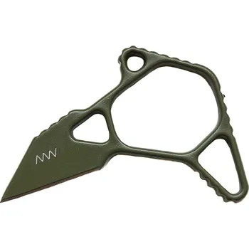 lovecký nůž ANV Knives® Dráp / Nůž Wharncliffe M06 ANV®, Barva: Olive Green, Varianta: Olivová čepel - Cerakote