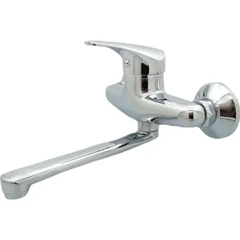 Vodovodní baterie Dřezová, nástěnná, páková baterie Plano Bern rozteč 150 mm