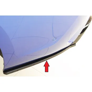 Nárazník Rieger spoiler pod zadní nárazník na levé straně pro BMW řada 3 G20 sedan r.v. 03/19-, plast ABS lakovaný do černé lesklé barvy