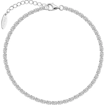 Náramek Stříbrný náramek se zirkony - AP542-7287