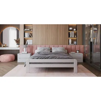 Postel Moderní dětská postel DALLAS 90x200 cm BÍLÁ