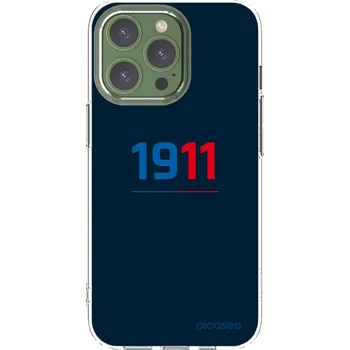 Pouzdro na mobilní telefon Picasee silikonový průhledný obal pro Apple iPhone 13 Pro - FC Viktoria Plzeň D