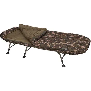 rybářské lehátko FOX - Lehátko Se Spacákem Camolite Compact Sleep System, nosnost do 150kg