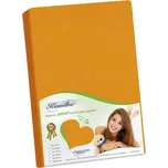 Prostěradlo jersey Oranžová - 220x200 cm BX1000261