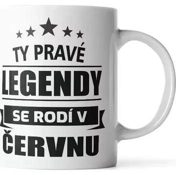 Sablio Hrnek Ty pravé legendy se rodí v červnu - 890 ml - XXL