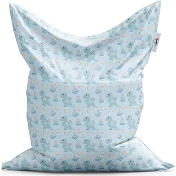 Sedací pytel Sablio Sedací vak Classic Natahovací dinosaurus - 150x100 cm