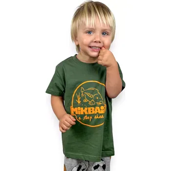 Rybářské oblečení Mikbaits oblečení - Dětské tričko zelené 2 - 4 roky