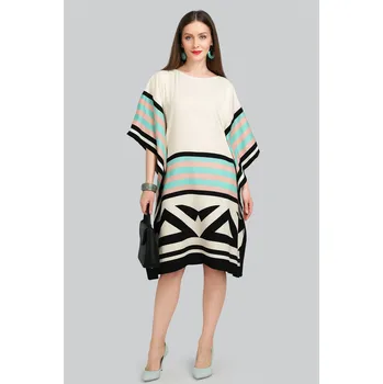 Dámské šaty Šaty, BOHO, kaftan s hedvábnou úpravou, boho šaty 279