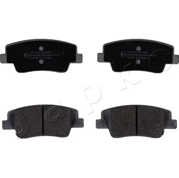 Brzdová destička Sada brzdových destiček, kotoučová brzda JAPKO 51K17