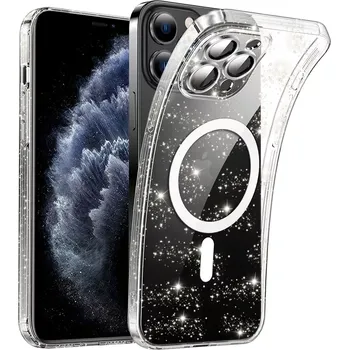 Pouzdro na mobilní telefon Techsuit SparkleSkin pro Xiaomi 15T průhledná