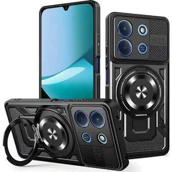 Pouzdro na mobilní telefon Kryt Xiaomi Redmi 15C 4G/5G, RuggedCam, černý