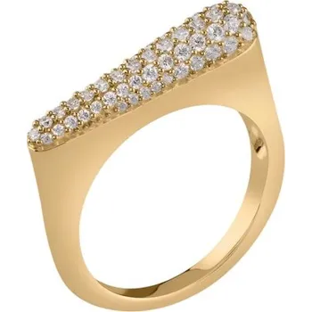 Prsten Guess Pozlacený módní prsten s kubickými zirkony Nuances JSBR04500JWYG 52 mm + 2 měsíce na vrácení zboží