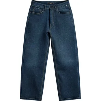 Pánské oblečení pánské kalhoty VANS Check-5 Loose Denim Pant Dark Rinse - 28