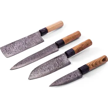 Kuchyňský nůž Chladné Zbraně Sada damaškových kuchyňských nožů "MASTER CHEF"