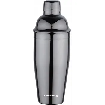 Shaker Barový šejkr na koktejly a drinky 750ml grafitový KLAUSBERG KB-7648