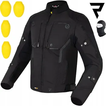 Moto bunda Textilní bunda Rebelhorn Borg černá XS