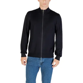 Pánské oblečení Armani Exchange pánská mikina na zip Armani černá 3490713