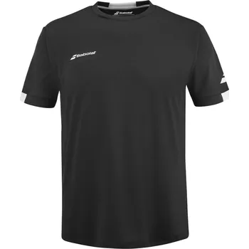 Pánské tričko Babolat Play Crew Neck Tee Men Black 2024 - XXL