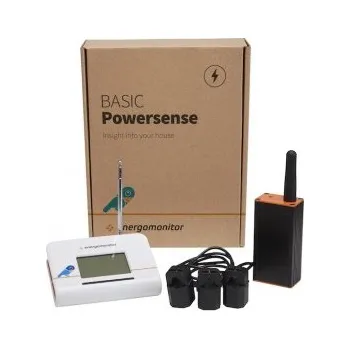 Sada pro bezdrátové sledování spotřeby elektřiny Energomonitor Powersense 3x80A, 10mm