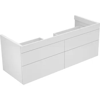 Koupelnový nábytek Skříňka pod umyvadlo Keuco Edition 400, 1400 x 546 x 535 mm, antracitová/antracitová