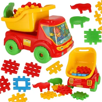 Hra na zahradu Sklápěč Bartek + příslušenství na písek