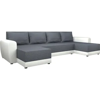 Křeslo Tempo Kondela Debiera (šedá + bílá)