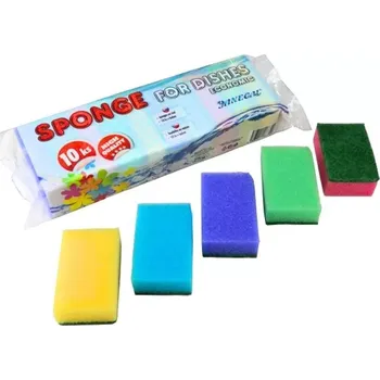 Mycí prostředek Kuchyňské houbičky na nádobí, 10 ks