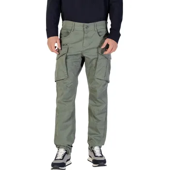 Pánské kalhoty Pánské kapsáčové kalhoty Replay Replay černá | kaki 3491099