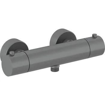 Vodovodní baterie Kludi Objekta sprchová baterie nastěnná s termostatem černá 35200N238