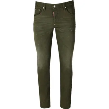 Pánské džíny Dsquared2 pánské džíny Dsquared2 kaki 3491198