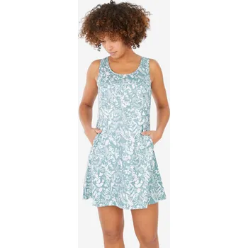 Dámské šaty QUECHUA Dámské turistické šaty Exploor 42 MODRÁ