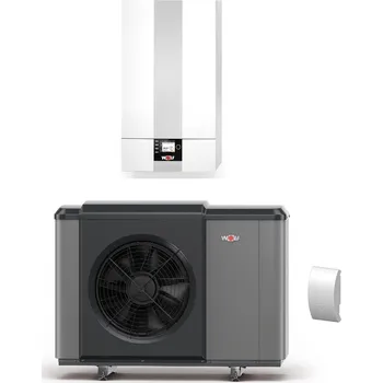 Tepelné čerpadlo Sestava pro vytápění s tepelným čerpadlem CHA-Monoblok 7kW/400V a AM modul Wolfem a s vnějším snímačem