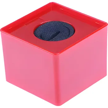 Mikrofon Reklamní Pěnový Stojan Držák na Mikrofon Kostka na Loga Výběr Barev Červená