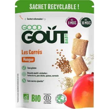 Good Gout BIO Mangové polštářky 8m+ 50 g