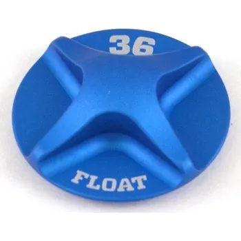 Vidlice na kolo FOX víčko vzduchového ventilu vidlice 36 modré (modrá)