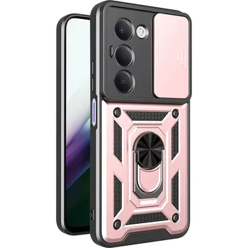 Pouzdro na mobilní telefon Kryt Xiaomi Redmi 15 4G/5G Techsuit CamShield Pro rose gold
