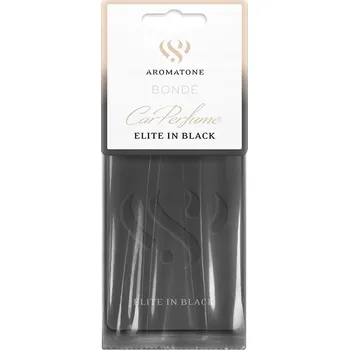 Vůně do auta Papírový parfémovaný osvěžovač do auta BONDÉ - Elite in black